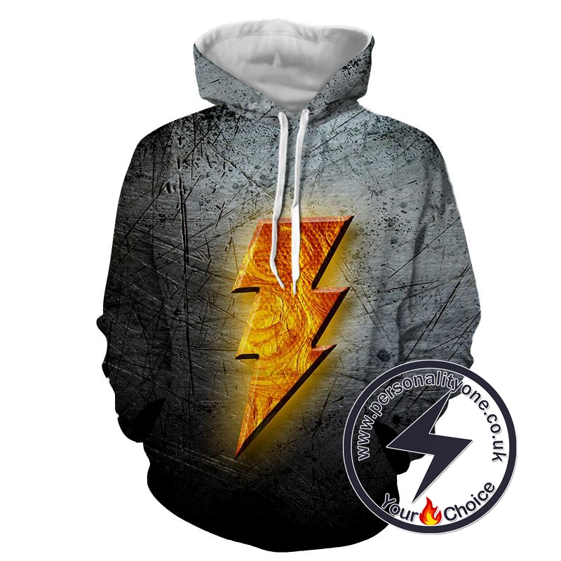 Shazam Logo - Shazam 3D - Shazam Hoodies